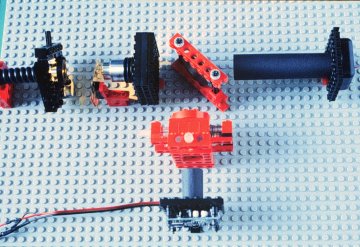 Fig. 12. Optical setup used in our filtering experiments. The filter is positioned by means of the three-axis stage already shown in figure 6.